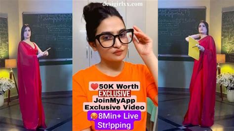 Sassy Poonam latest Wearing Thong and Full Stripping App .